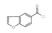 1-苯并呋喃-5-羰酰氯结构式