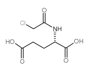 CHLOROACETYL-L-GLUTAMIC ACID结构式