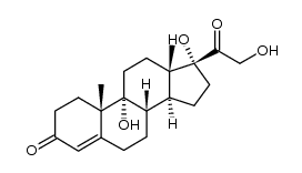 9α-hydroxycortexolone结构式