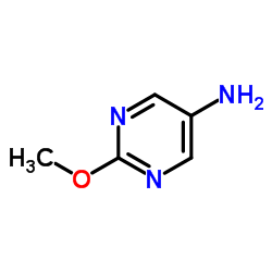 2-甲氧基-5-氨基嘧啶结构式