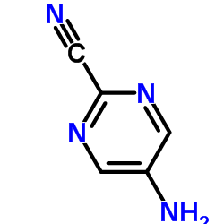 5-氨基-2-氰基嘧啶结构式
