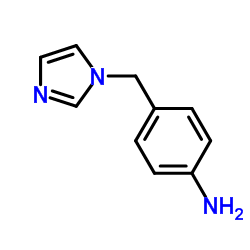 1-(4-氨基苄基)咪唑结构式