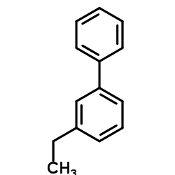 3-乙基联苯结构式