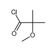 2-methoxy-2-methylpropanoyl chloride结构式