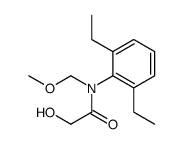2HYDROXY26DIETHYLNMETHOXYMETHYLACETANILIDE结构式