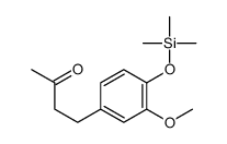 4-[3-Methoxy-4-[(trimethylsilyl)oxy]phenyl]-2-butanone结构式