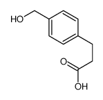 3-[4-(羟基甲基)苯基]丙酸结构式