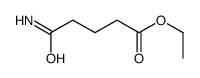 ethyl 5-amino-5-oxopentanoate结构式