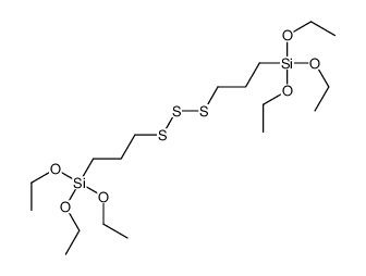 4,4,14,14-tetraethoxy-3,15-dioxa-8,9,10-trithia-4,14-disilaheptadecane结构式