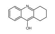 1,2,3,4-Tetrahydro-acridin-9-ol结构式