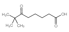 7,7-dimethyl-6-oxooctanoic acid结构式