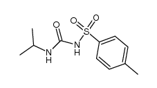 N-Isopropyl-N'-toluene-p-sulfonylurea结构式