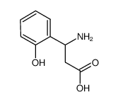 3-氨基-3-(2-羟基苯基)丙酸结构式