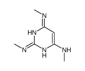 2-N,4-N,6-N-trimethylpyrimidine-2,4,6-triamine结构式