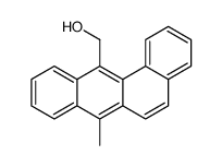 12-hydroxymethyl-7-methylbenz(a)anthracene结构式