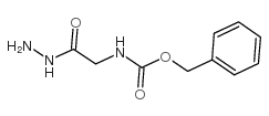 CBZ-甘氨酸酰肼结构式