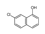 7-chloronaphthalen-1-ol结构式