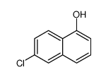 6-Chloro-1-hydroxynaphthalene结构式