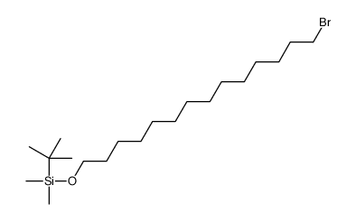 14-bromotetradecoxy-tert-butyl-dimethylsilane结构式