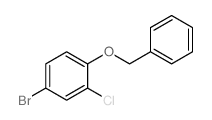1-(苄氧基)-4-溴-2-氯苯结构式