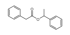 1-phenylethyl phenylacetate结构式