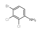 4-溴-2,3-二氯苯胺结构式