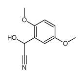 2-(2,5-dimethoxyphenyl)-2-hydroxyacetonitrile结构式