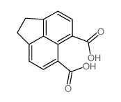 5,6-Acenaphthylenedicarboxylicacid, 1,2-dihydro-结构式