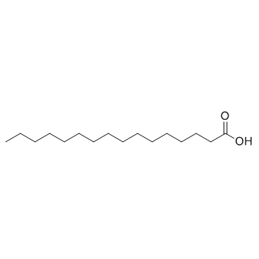 棕榈酸； 十六酸； 软脂酸结构式