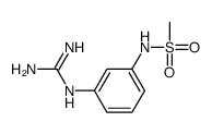 2-[3-(methanesulfonamido)phenyl]guanidine结构式