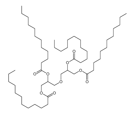 oxydipropane-3,1,2-triyl tetralaurate结构式