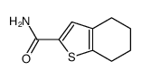 4,5,6,7-tetrahydro-1-benzothiophene-2-carboxamide结构式