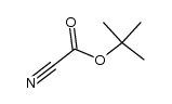 tert-butyl cyanoformate结构式