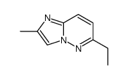 6-ethyl-2-methylimidazo[1,2-b]pyridazine结构式