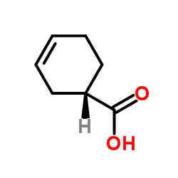 (S)-(-)-3-环己烯甲酸结构式