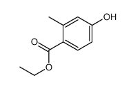 ethyl 4-hydroxy-2-methylbenzoate结构式