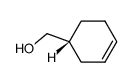 (R)-1-C-(1-Cyclohexen-5-yl)methanol结构式