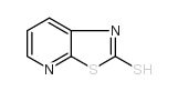 吡啶并[3,2-D][1,3]噻唑-2-硫醇结构式