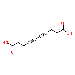 deca-4,6-diynedioic acid结构式