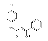 N-[(4-chlorophenyl)carbamoyl]benzamide结构式