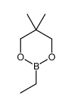 2-ethyl-5,5-dimethyl-1,3,2-dioxaborinane结构式