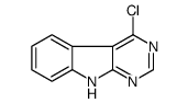 4-chloro-9H-pyrimido[4,5-b]indole结构式