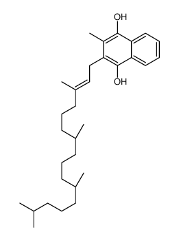 二氢维他命 K1结构式