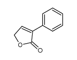 2,5-dihydro-2-oxo-3-phenylfuran结构式