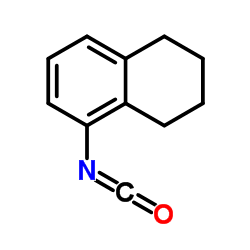 1-异氰酸基-5,6,7,8-四氢萘结构式