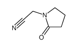 2-(2-氧代吡咯烷-1-基)乙腈结构式