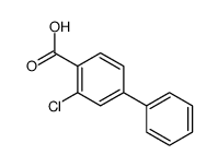 3-氯-[1,1-联苯]-4-羧酸结构式