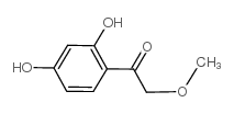 1-(2,4-二羟基苯基)-2-甲氧基-1-乙酮结构式
