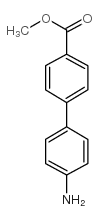 4-氨基联苯-4-羧酸甲酯结构式