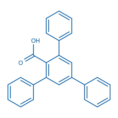 2,4,6-triphenylbenzoic acid结构式